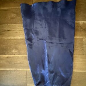 Anthropologie Navy Blue Pencil Skirt